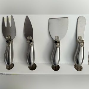 ⭐️HP☀️Stainless Steel Cheese Set